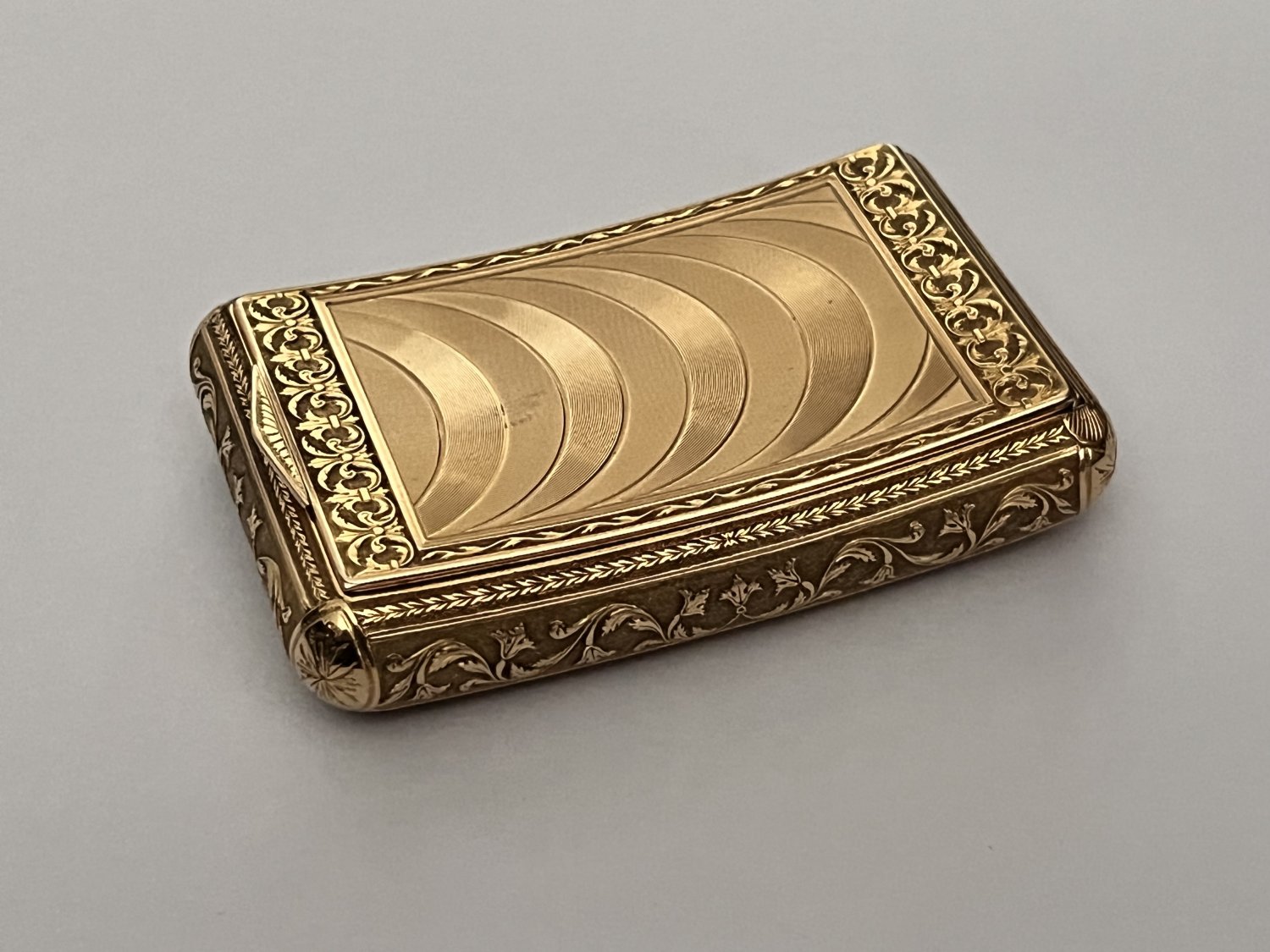 Swiss Nineteenth Century Gold Snuff Box