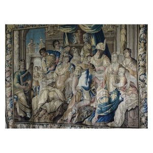 A 17th Century Royal Aubusson Tapestry by ISAAC MOILLON (1614 - 1673)