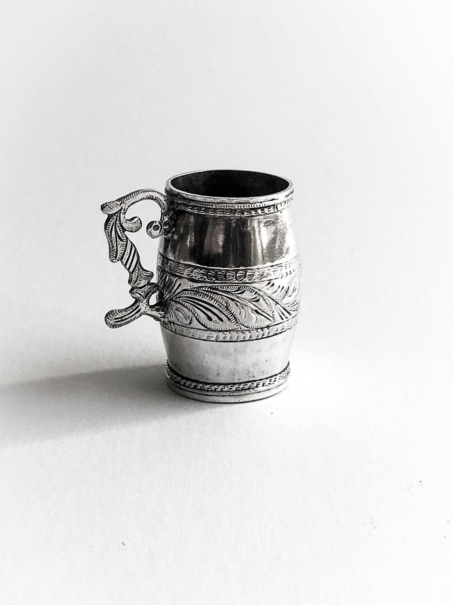 A Spanish colonial silver “tot