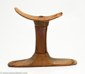 Egyptian wood headrest, 2500 BC