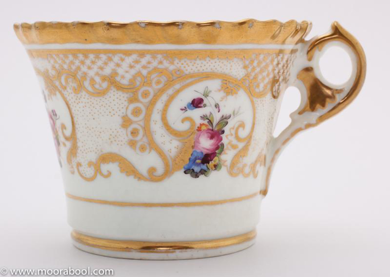 Chamberlains Worcester cup &#38; saucer, c.1820