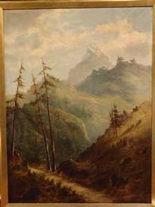 Samuel John Barnes Oil Landscape