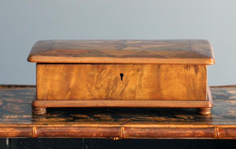 New Zealand Specimen Wood Box by William Norris c.1880 Walter & Co