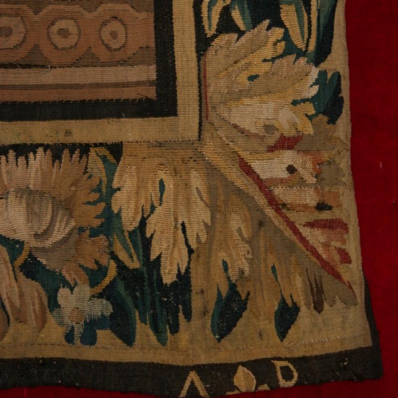 A 17TH CENTURY ROYAL AUBUSSON TAPESTRY.   'THE BANQUET OF DIDO AND AENEAS'. CIRCA.