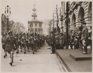 Australian Troops In London- The Prince Of Wales