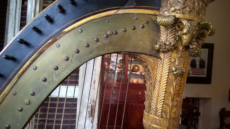 A Regency Erard harp