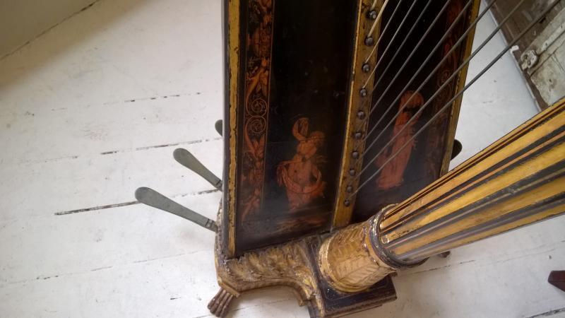 A Regency Erard harp