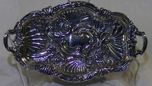 Sterling silver trinket tray
