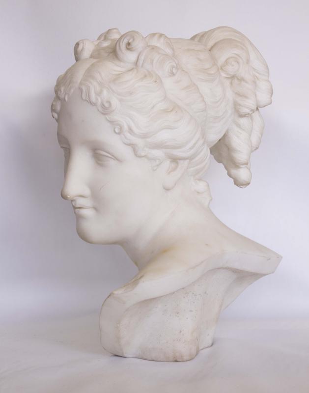 White Marble Bust &#39;Venus Italica&#39;