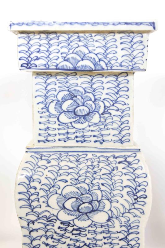 Chinese Porcelain Garniture Temple