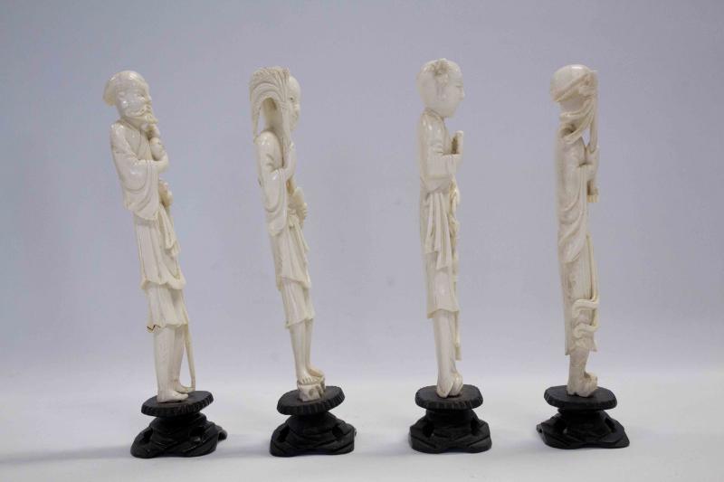 C1930 Asian Ivory Figures