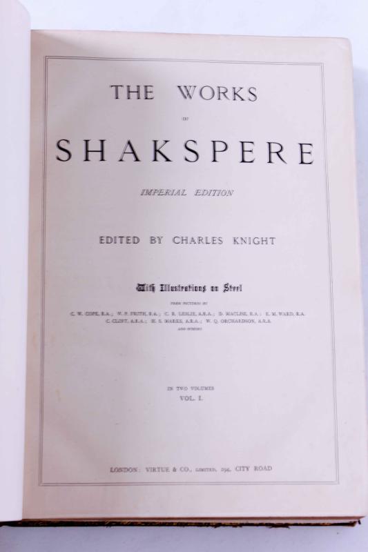 The Imperial Shakespeare 2 Volumes