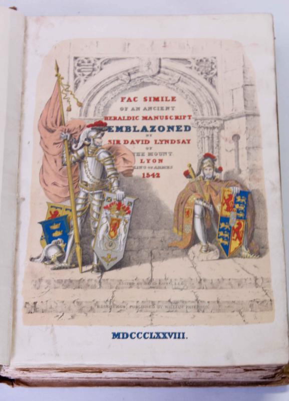 Sir David Lyyndsay&#39;s Heraldic Manuscript