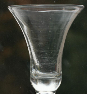 George II Plain Stemmed Wine Glass