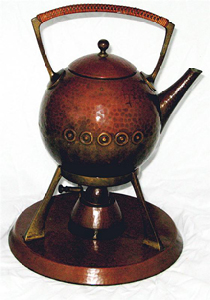 WMF Copper and Brass Spirit kettle
